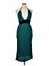 Assorted Brands 100% Rayon Color Block Teal Cocktail Dress Size XL - photo 1