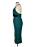 Assorted Brands 100% Rayon Color Block Teal Cocktail Dress Size XL - photo 5