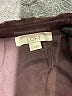 Ann Taylor LOFT 100% Polyester Solid Black Casual Skirt Size L - photo 4