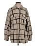Z Supply Plaid Gray Coat Size S - photo 1