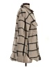 Z Supply Plaid Gray Coat Size S - photo 4