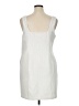 Open Edit White Casual Dress Size XL - photo 2
