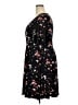 Torrid Floral Black Casual Dress Size 2X Plus (2) - photo 5