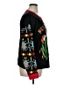 Holiday Time Tropical Black Pullover Sweater Size 16 - 18 - photo 4