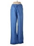 Unbranded Solid Blue Casual Pants Size S - photo 1
