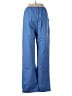 Unbranded Solid Blue Casual Pants Size S - photo 2