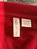Cato Red Long Sleeve Blouse Size 28W - photo 7