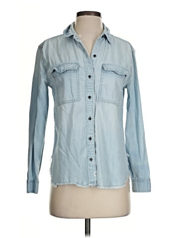 Melrose and Market Long Sleeve Button-Down Shirt (view 1)