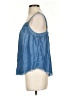 POPSUGAR 100% Lyocell Blue Tank Top Size S - photo 5