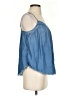 POPSUGAR 100% Lyocell Blue Tank Top Size S - photo 4