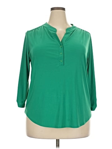 Perseption 3/4 Sleeve Blouse (view 1)