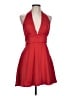 Baske Red Cocktail Dress Size L - photo 1