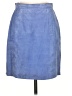 Capezio 100% Leather Blue Denim Skirt Size 11 - photo 2