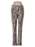 J. McLaughlin 100% Spandex Print Brown Casual Pants Size 10 - photo 1