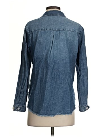 Democracy 3/4 Sleeve Button-Down Shirt (view 2)