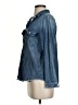 Democracy Blue 3/4 Sleeve Button-Down Shirt Size XS - photo 5