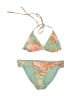 Roxy Tropical Green Two Piece Swimsuit Size S - photo 1