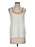 Garnet Hill White Sleeveless Top Size XS - photo 1