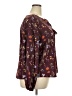 ELOQUII Elements 100% Polyester Burgundy Long Sleeve Blouse Size 18 - photo 4