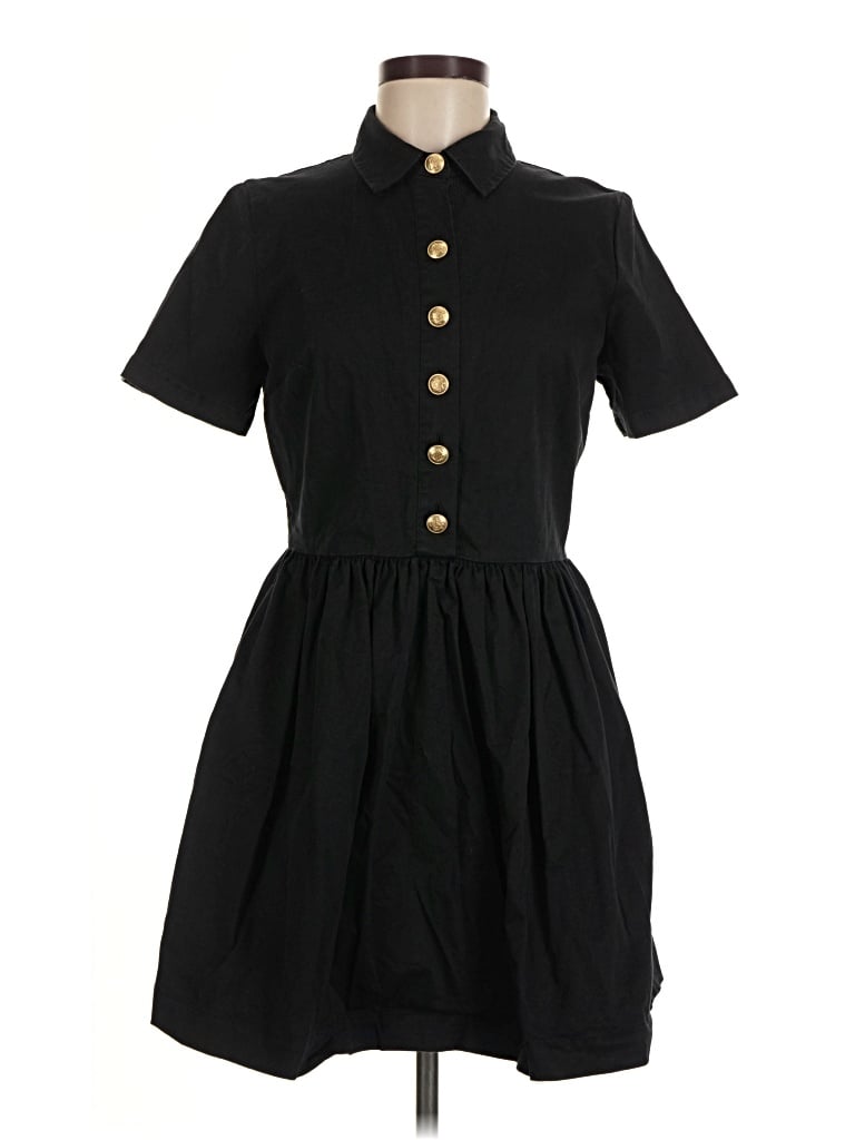 Pre-owned Jcrew Casual Dress In Black