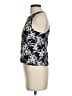 Madewell Floral Blue Black Sleeveless Blouse Size 00 - photo 5