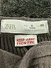 Zara Houndstooth Gray Dress Pants Size 3 - photo 3
