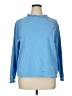 Talbots 100% Cotton Blue Pullover Sweater Size XL - photo 1