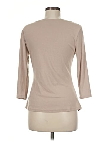 Allegra K 3/4 Sleeve Top (view 2)