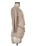 Allegra K Tan 3/4 Sleeve Top Size M - photo 4
