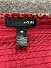 Aqua 100% Polyester Red Casual Skirt Size S - photo 4