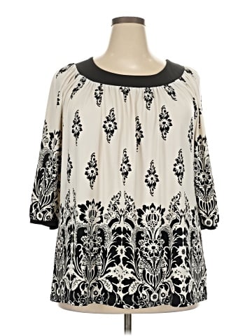 Apt. 9 3/4 Sleeve T-Shirt (view 1)
