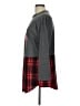 Unbranded Plaid Gray Long Sleeve T-Shirt Size L - photo 5