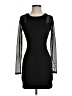 Forever 21 Solid Black Cocktail Dress Size S - photo 1