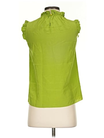 Tibi Sleeveless Silk Top (view 2)