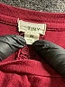 Tiny 100% Cotton Burgundy Short Sleeve Top Size M - photo 7