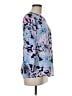 Lilly Pulitzer 100% Polyester Blue 3/4 Sleeve Blouse Size M - photo 4