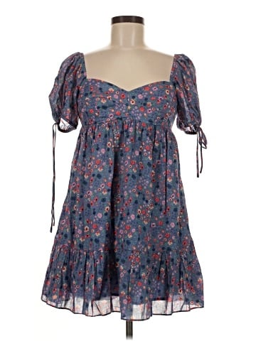 Olivaceous Casual Dress (view 1)