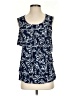Westport 1962 Blue Sleeveless Blouse Size S - photo 1