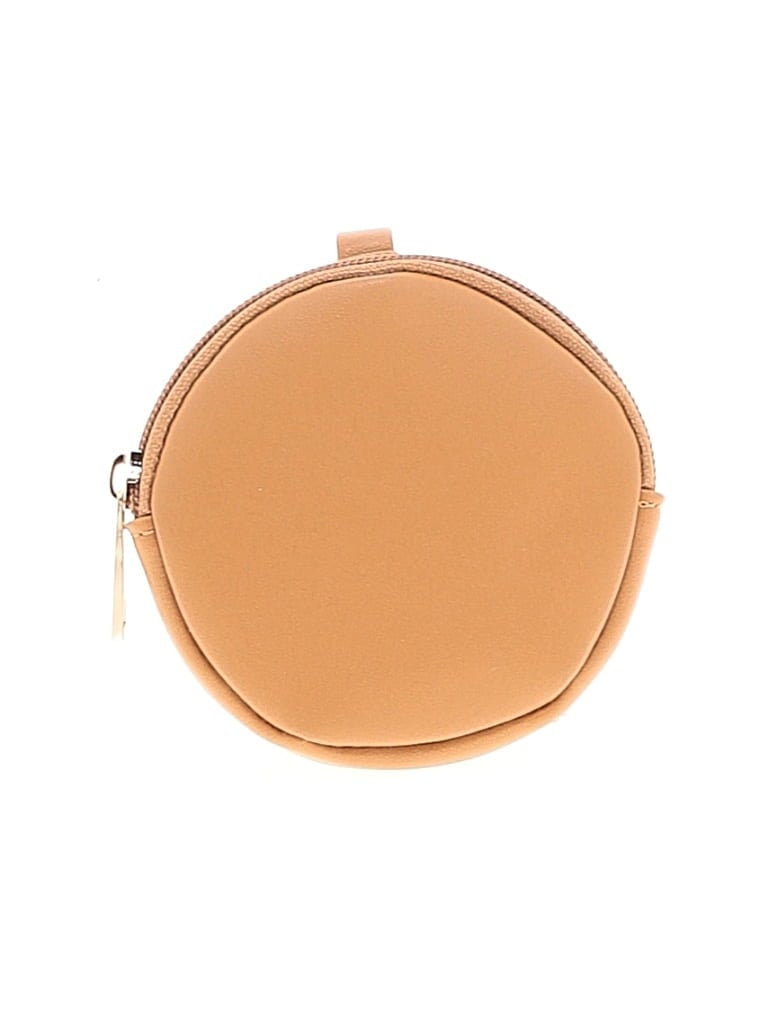 Pre-owned Unbranded Coin Purse In Tan