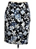 Talbots Print Blue Casual Skirt Size 8 - photo 1