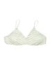 Vigoss Chevron-herringbone Ivory Swimsuit Top Size 1X - photo 1