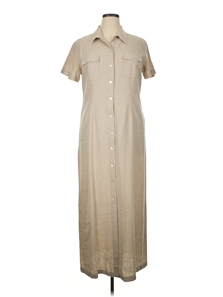 Pre-owned Casual Corner Annex Kimono In Tan