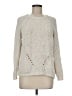 Poof! Hearts Ivory Pullover Sweater Size M - photo 1