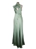 Xscape 100% Polyester Green Casual Dress Size 8 - photo 2