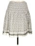Max Studio 100% Polyester Print Ivory Casual Skirt Size L - photo 1