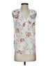 Veronica Beard Jeans Silver Sleeveless Blouse Size S - photo 1