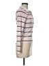 SELF E Ivory Long Sleeve Top Size M - photo 4