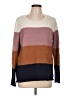 Pinque Color Block Brown Pullover Sweater Size L - photo 1