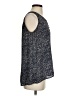 Lila Rose Blue Sleeveless Blouse Size S - photo 4