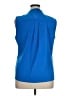 Elie Tahari Blue Sleeveless Blouse Size XL - photo 2